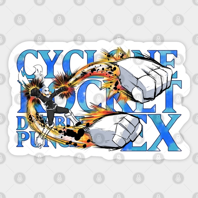 Cyclone Rocket Double Punch EX! Sticker by TokenDuelist